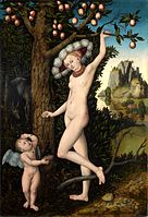 Vénus et Cupidon 1525, Londres