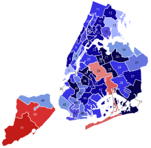 New York City Council Election 2017 by District Partisan Lean.svg