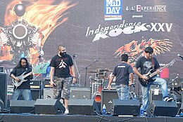 Bhayanak Maut performing at the 2010 Independence Rock XXV