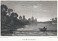 Pembroke: looking west okoli 1830, Henry G. Gastineau, 1791–1876, in graver J. C. Varrall, 1815–1827