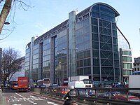 Wellcome Trust building on Euston Road, London