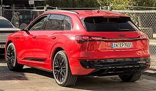 Audi Q8 e-tron - left rear view