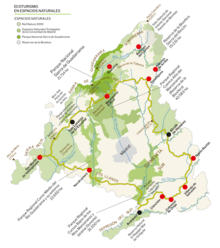 Ecoturismo en espacios naturales de la Comunidad de Madrid