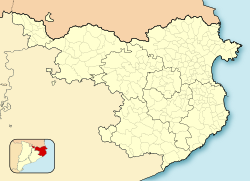 Cistella is located in Province of Girona