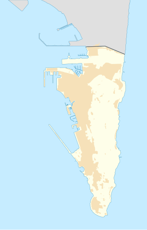 Grand Battery is located in Gibraltar