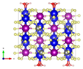 mit Blickrichtung parallel zur c-Achse