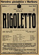 Plakat za predstavo Rigoletto v Narodnem gledališču v Mariboru 25. maja 1927.jpg