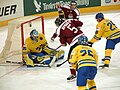 Aes hokey. Latvia - Sweden