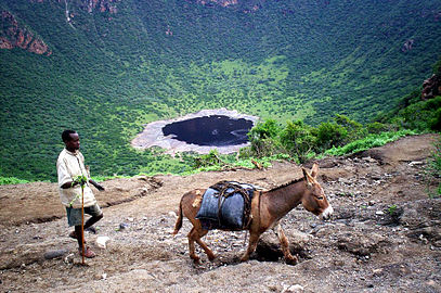 The Soda volcano, Oromia, Ethiopia.