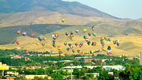 Reno Balloon Race each september