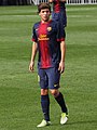 Sergi Roberto avec le maillot de la saison 2012-2013.