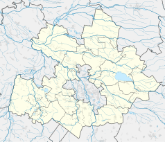 Mapa konturowa powiatu opolskiego, po lewej nieco na dole znajduje się punkt z opisem „Molestowice”