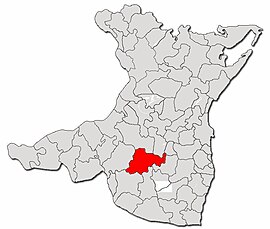 Location in Constanța County