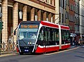 Van Hool ExquiCity trolleybus in Parma in 2017