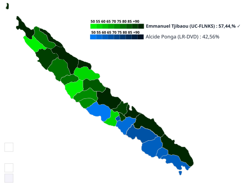 Résultats par communes au 2e tour.