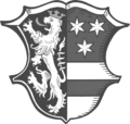 Wappen des Landkreises Neustadt an der Waldnaab laut Amtsblatt 2015 Nr.13.png