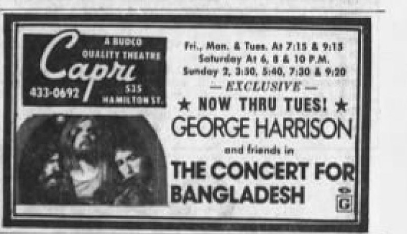 File:1972 - Capri Theater Ad - 11 Jun MC - Allentown PA.jpg