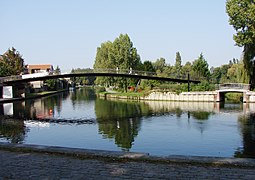 La passerelle Samarobriva à Amiens.