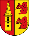 Due scoiattoli (Raesfeld, Germania)