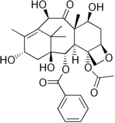 10-Deacetylbaccatin (left) Docetaxel (right)