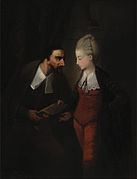 Edward Alcock - Portia and Shylock, from Shakespeare's "The Merchant of Venice", IV, i - Google Art Project.jpg