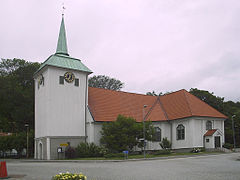 A igreja de Kungälv