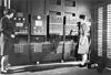 Women operating ENIAC, one of the first large-scale, electronic, digital computers