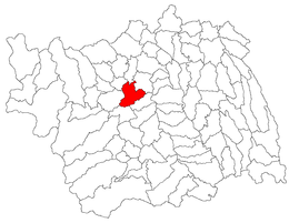 Berești-Tazlău – Mappa