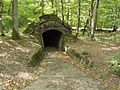 Eingang zum Geschützbunker