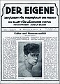 Der Eigene, vol. 8 (1920), no. 9 – fourteen issues in this format