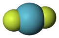 Model isi ruang kripton difluorida