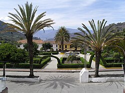 Central square of La Uvita