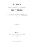 Thumbnail for File:Tables (la première des noms des auteurs, et la seconde des matières) des thèses soutenues à la Faculté de Médecine de Paris, en 1862 (IA BIUSante 90973x1862).pdf