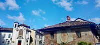 Thumbnail for File:Vigevano, chiesa del SS. Crocifisso o Cristo della Resega - facciata e mulino delle Resega.jpg