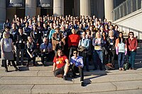 Group photo of participants at Wikiconference USA (Washington D.C., 2015)