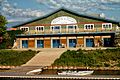 Boathouse of the Winnipeg Rowing Club in Winnipeg, Manitoba, Canada.