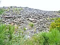 Terril d'une ancienne carrière d'ardoise en amont de la tourbière du Mougau (versant nord des Monts d'Arrée) 2.