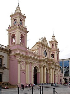 Cathédrale de Salta en Argentine (1858-1882).