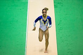 Daniele Hypolito 2016 Olympics Test Event podium training 3.jpg