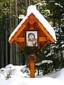 English: Wooden wayside cross Deutsch: Holzkreuz