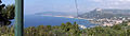 Panorama of comune from Licosa hills