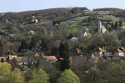 View of Simonfa from Road 67