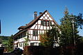 Timber framing house at Henggart