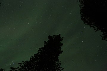 Aurora borealis (Inarijärvi)