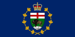 Flag of the Lieutenant-Governor of Manitoba / Drapeau du lieutenant-gouverneur du Manitoba