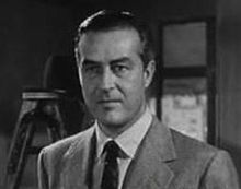 Ray Milland en 1950, en una escena d'a cinta A Life of Her Own.