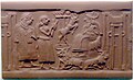 Image 3Domesticated animals on a Sumerian cylinder seal, 2500 BC (from History of agriculture)