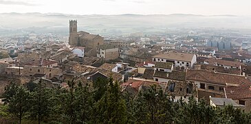 Blick von Artajona aus dem Burg