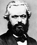 Karl Marx i 1861, i den tida han arbeidde men «Das Kapital»