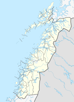 Bjerkvik is located in Nordland